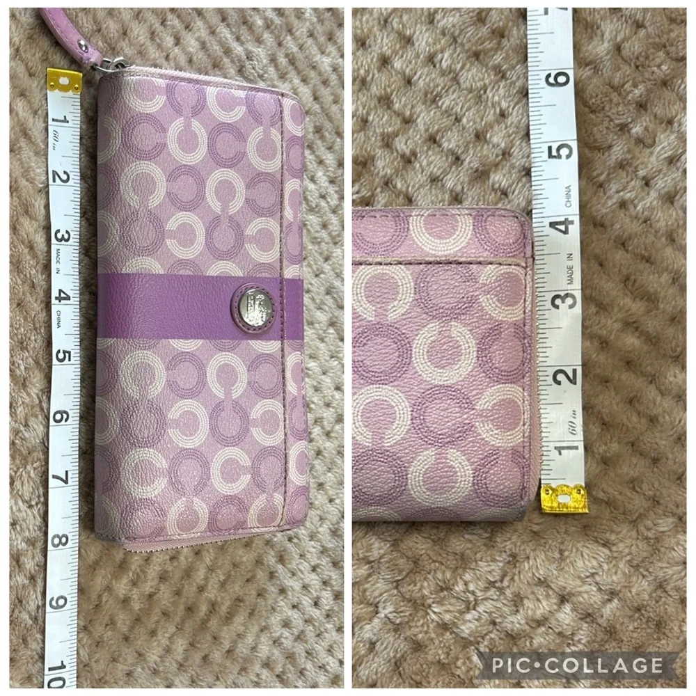Coach Waverly Zip Around Wallet - Picture 4 of 8